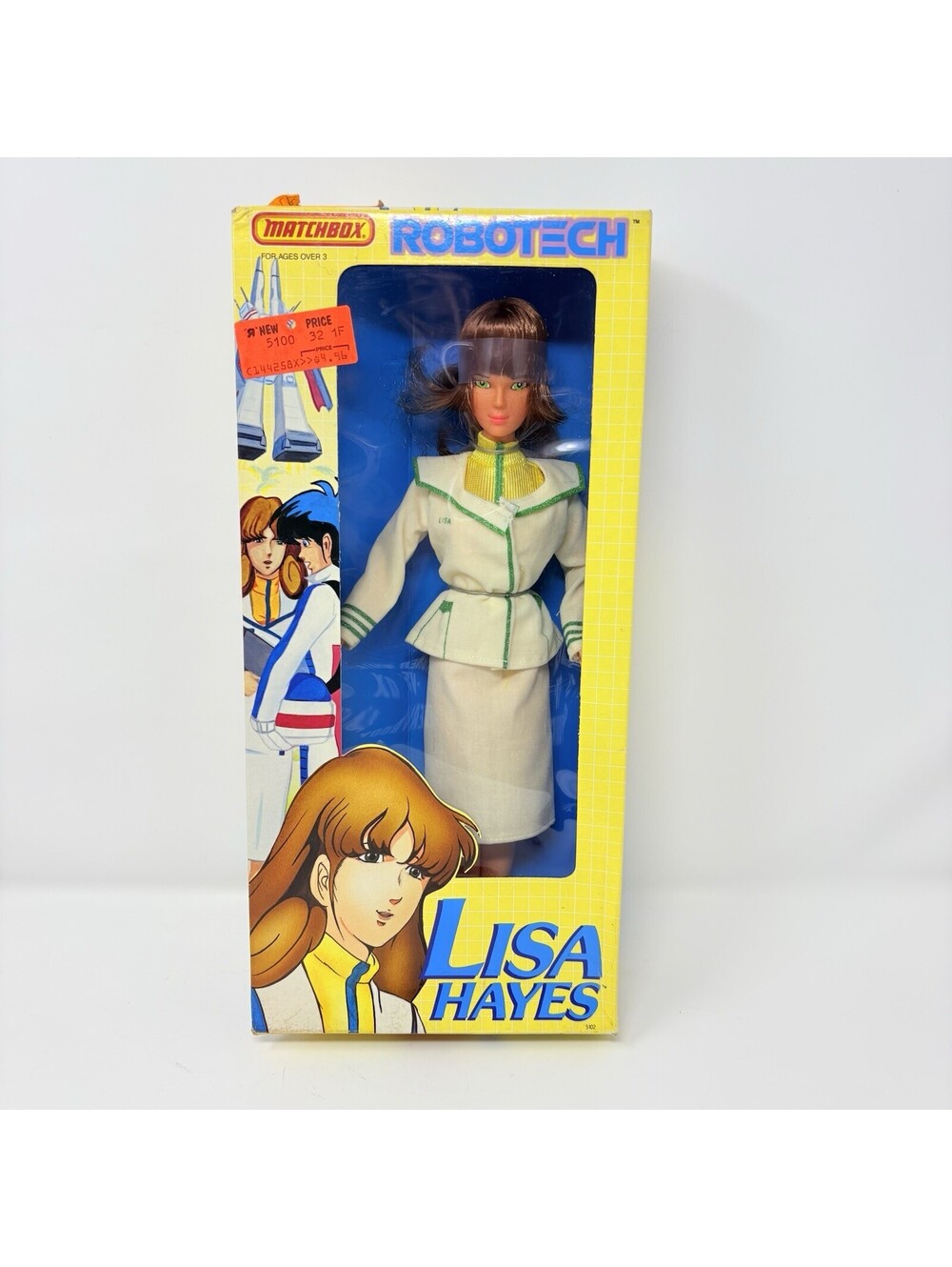 Matchbox Robotech Lisa Hayes 11 1/2” Doll / Action Figure 1985 Sealed NIB
